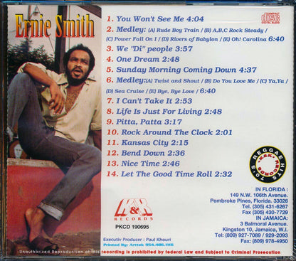Ernie Smith - Greatest Hits Music CD