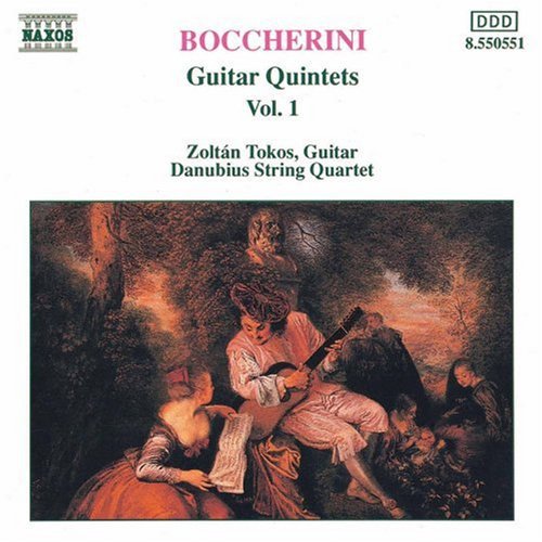 the album cover for Zoltan Tokos - Guitar Quintets 1