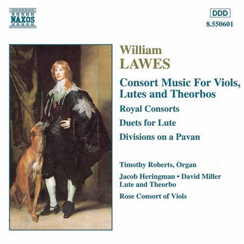 the album cover for W. LAWES - Consort Music