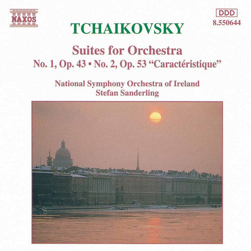 the album cover for Stefan Sanderling - Suites for Orchestra 1 & 2