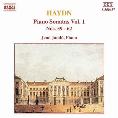 the album cover for JenÅ‘ JandÃ³ - Piano Sonatas 50-62