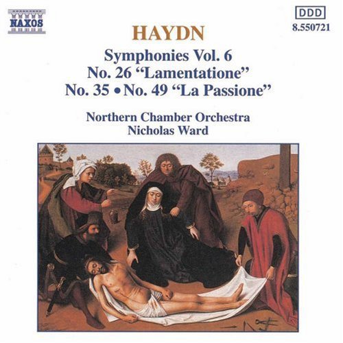 the album cover for Nicholas Ward - Symphonies 26, 35 & 49