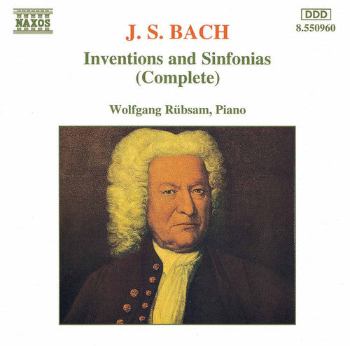 the album cover for Wolfgang RÃ¼bsam - Inventions & Sinfonias (complete)