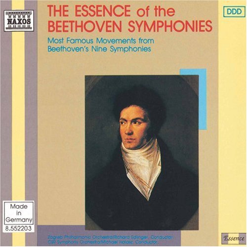 the album cover for Richard Edlinger - Essence of the Beethoven Symphonies