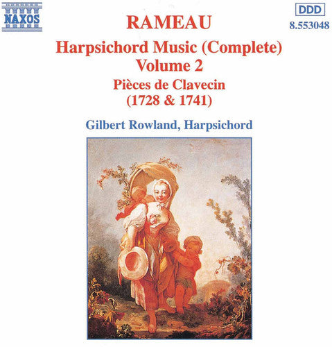 the album cover for Gilbert Rowland - Harpsichord Suites 2