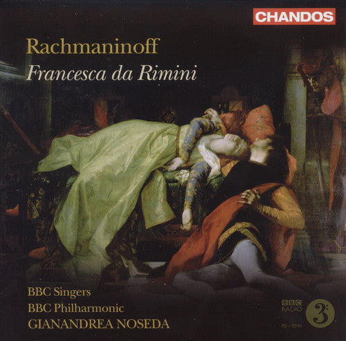 the album cover for Evgeny Akimov - Francesca Di Rimini