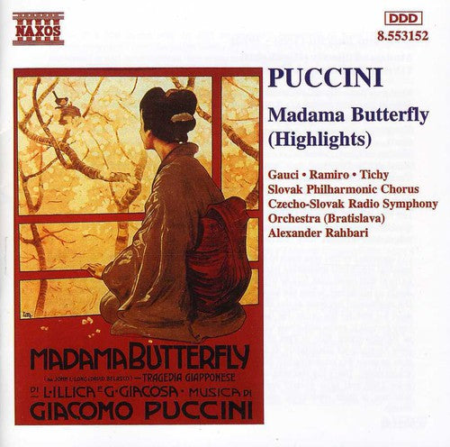 the album cover for Georg Tichy - Madame Butterfly [Highlights]