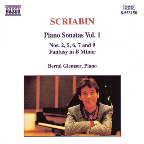 the album cover for Bernd Glemser - Piano Sonatas 1
