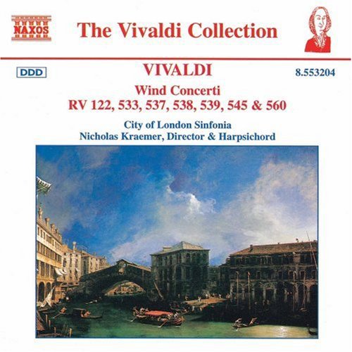Vivaldi / Kraemer / City Of London Sinfonia - Wind Concerti - Music CD