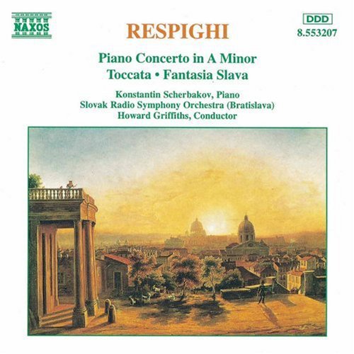 the album cover for Konstantin Scherbakov - Piano Concerto
