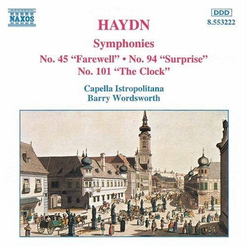 Haydn / Wordsworth / Capella Istropolitana - Symphonies 45, 94 & 101 - Music CD