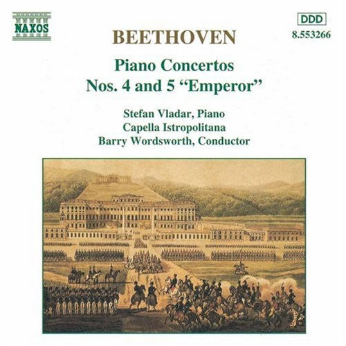 Beethoven / Wordsworth / Vladar - Piano Concertos 4 & 5 - Music CD