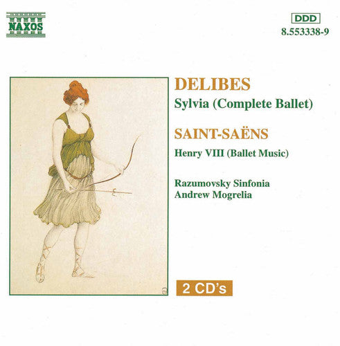 the album cover for Andrew Mogrelia - Sylvia Complete Ballet