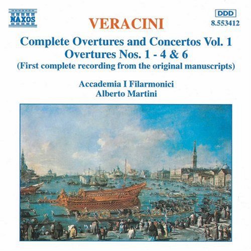 the album cover for Alberto Martini - Overtures & Concertos 1