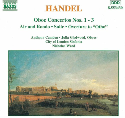 the album cover for Anthony Camden - Oboe Concertos 1-3