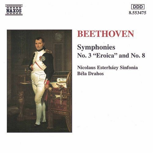 the album cover for Nicolaus Esterhazy Sinfonia - Symphonies 3 & 8