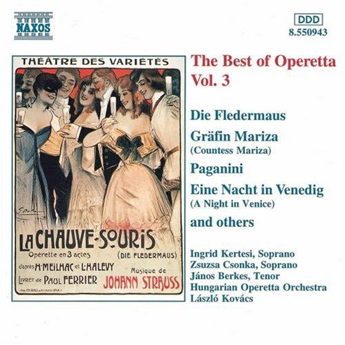 the album cover for Zsuzsa Csonka - Best of Operetta 3