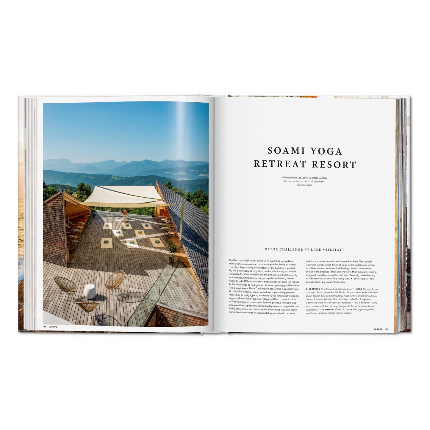 Great Escapes Yoga. The Retreat Book (German, French, English) Book