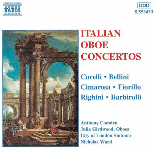 the album cover for Anthony Camden - Italian Oboe Concertos / Various
