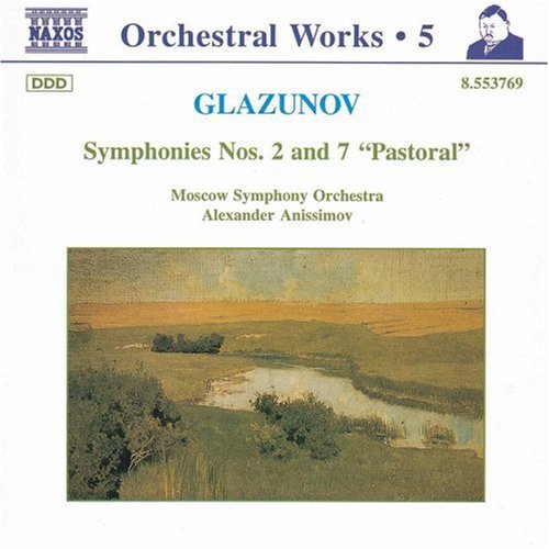 the album cover for Alexander Anissimov - Symphonies 2 & 7