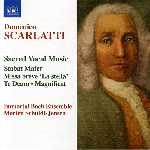 Scarlatti / Schuldt-jensen / Immortal-bach Ens - Sacred Vocal Music / Stabat Mater / Missa Breve - Music CD
