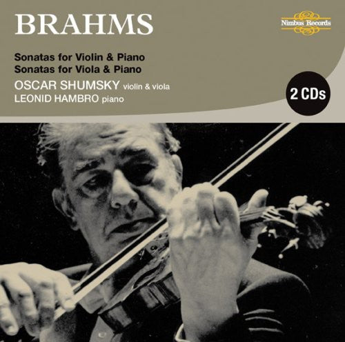 Brahms / Shumsky / Hambro - Violin & Viola Sonatas - Music CD