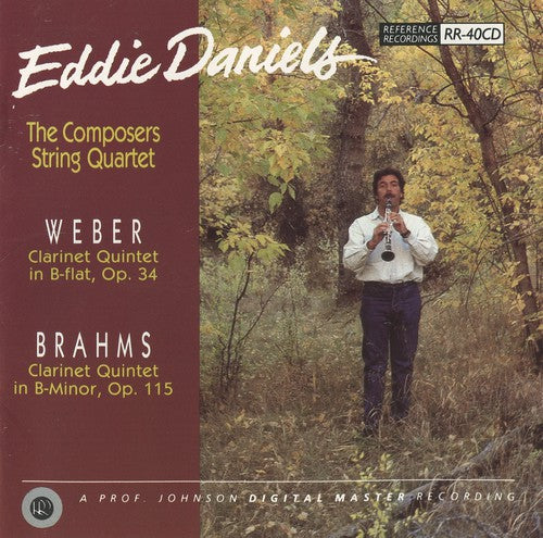 Weber / Brahms / Daniels / Composers String Quart - Clarinet Quintets - Music CD