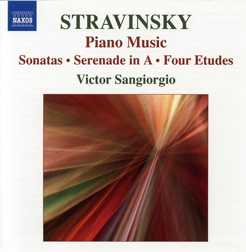 Stravinsky / Sangiorgio - Sonatas / Serenade In A / Four Etudes - Music CD