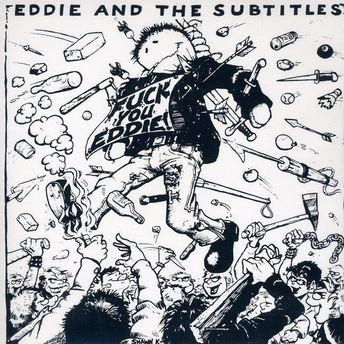 Eddie & Subtitles - American Society / Louie Louie - Vinyl Record