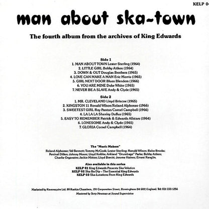 Skatalites, Lester Sterling, Bobby Aitken, Etc. - Man About Ska Town Vinyl Record