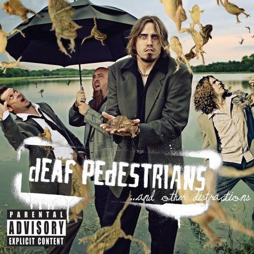 the album cover for Deaf Pedestrians - And Other Distractions