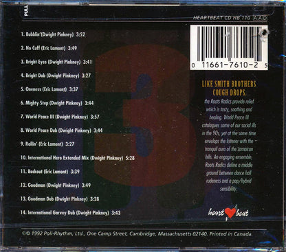 The Roots Radics - World Peace Three (marked/ltd stock) Music CD
