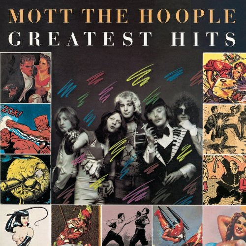 the album cover for Mott The Hoople - The Best Of Mott The Hoople