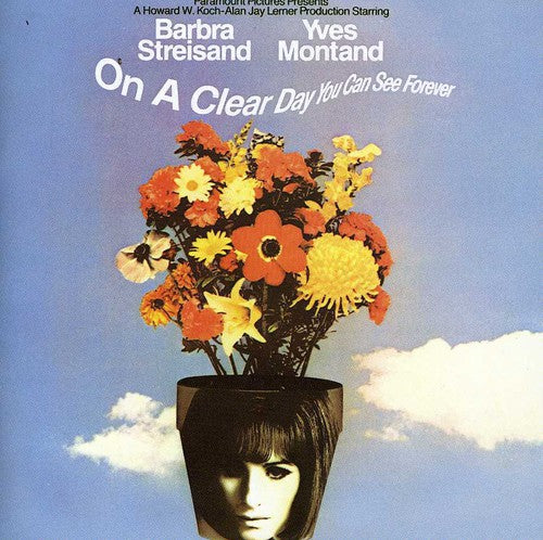 the album cover for Barbra Streisand - On A Clear Day You Can See Forever: Original Soundtrack Recording
