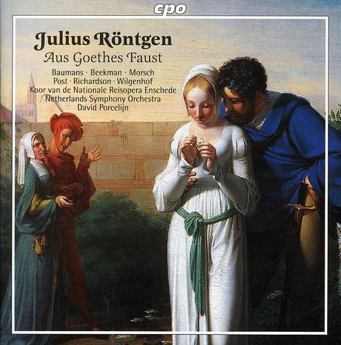 the album cover for Koor Van De Nationale Reisopera - Aus Goethes Faust for Orchestra Organ Chorus