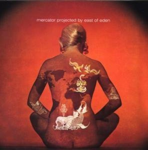 the album cover for East Of Eden - Mercator Projected [Import]