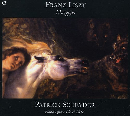 the album cover for F. LISZT - Mazeppa