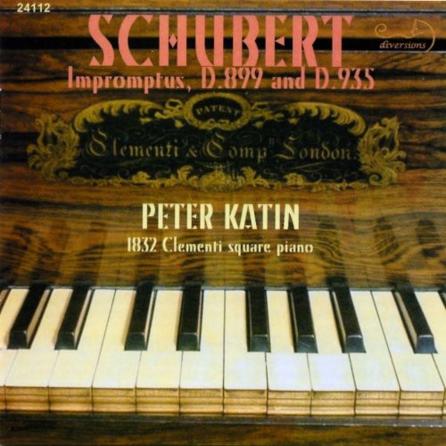 Schubert / Katin - Impromptus D. 899 & D. 935 - Music CD