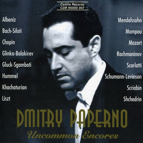 Liszt / Chopin / Mozart / Paperno - Uncommon Encores - Music CD