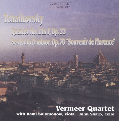 Tchaikovsky / Vermeer Quartet / Saolomonov / Sharp - String Quartet 2 / String Sextet - Music CD