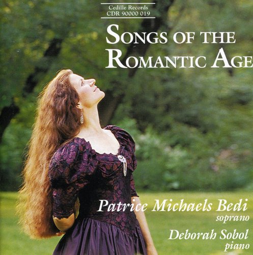 the album cover for Patrice Michaels Bedi - Songs of the Romantic Age