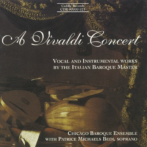 the album cover for Patrice Michaels Bedi - Vivaldi Concert: Vocal & Instrumental Works