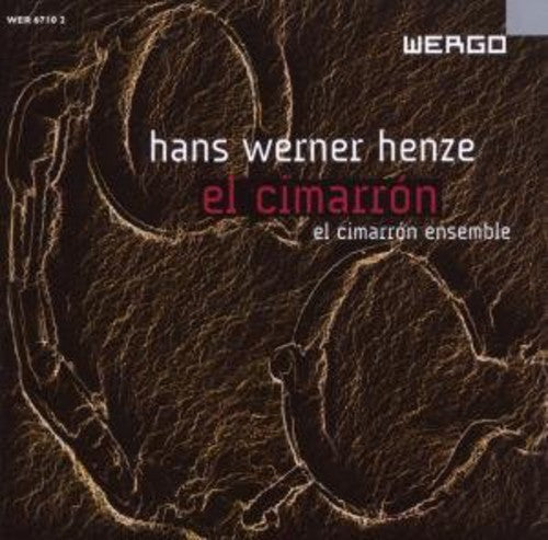 Henze / El Cimarron Ensemble / Kerstan - El Cimarron - Music CD