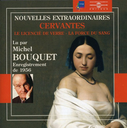 the album cover for MICHEL BOUQUET - Nouvelles Extraordinaires: Lu Par Michel Bouquet