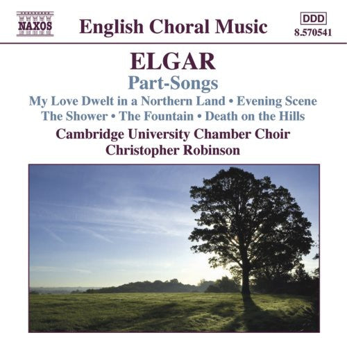 Elgar / Farrington / Cambridge Univ / Robinson - Part-songs - Music CD