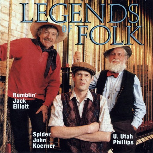 Koerner,elliot / Phillips,utah - Legends Of Folk - Music CD