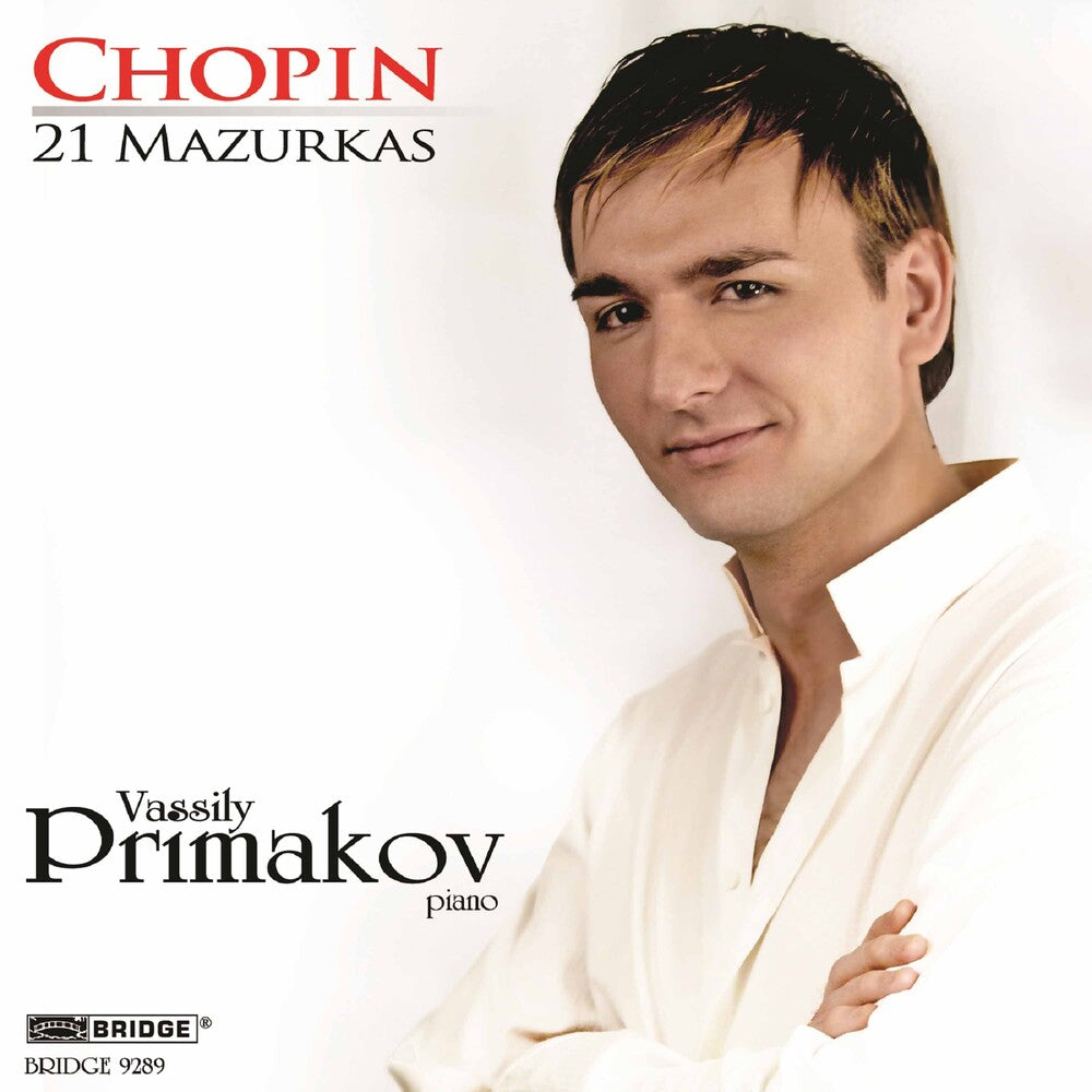 the album cover for Vassily Primakov - Primakov Plays Chopin