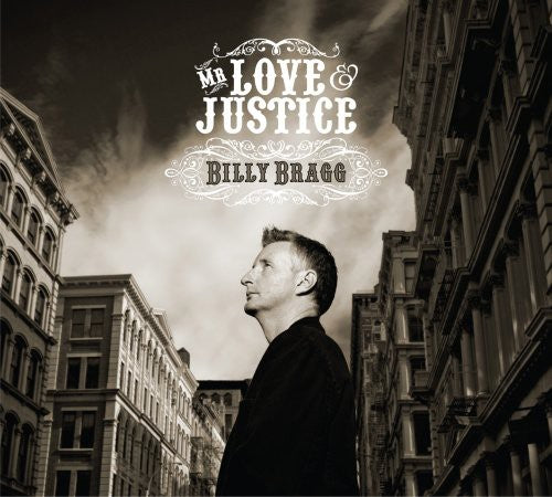 the album cover for Billy Bragg - Mr Love & Justice