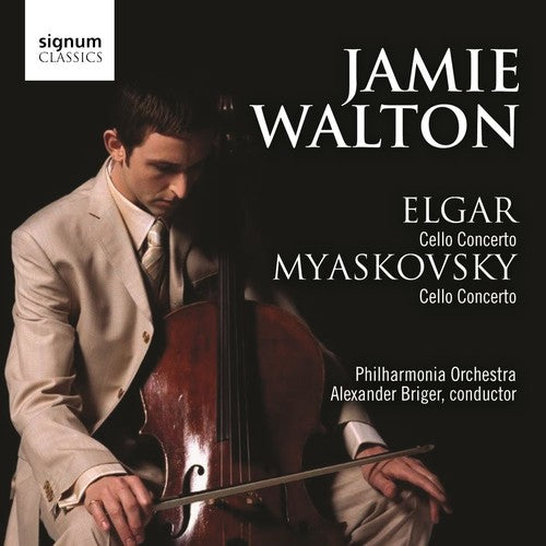 the album cover for Jamie Walton - Cello Concerto in E minor Op 85