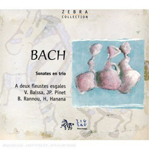 the album cover for J.S. Bach - Sonatas for Voice